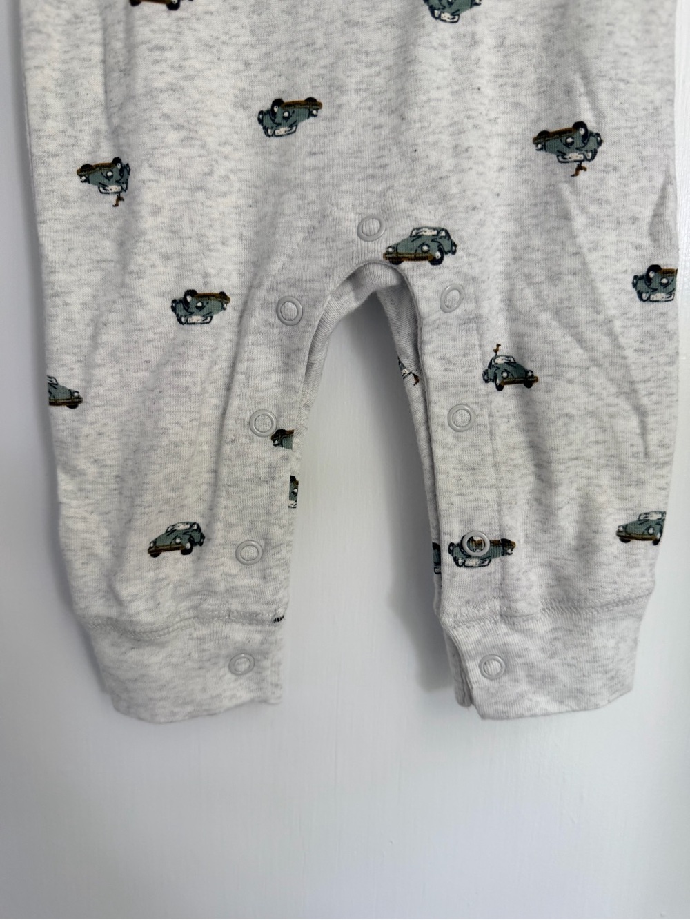 Carter's Car Print Footless One-Piece - Picture 3 of 3